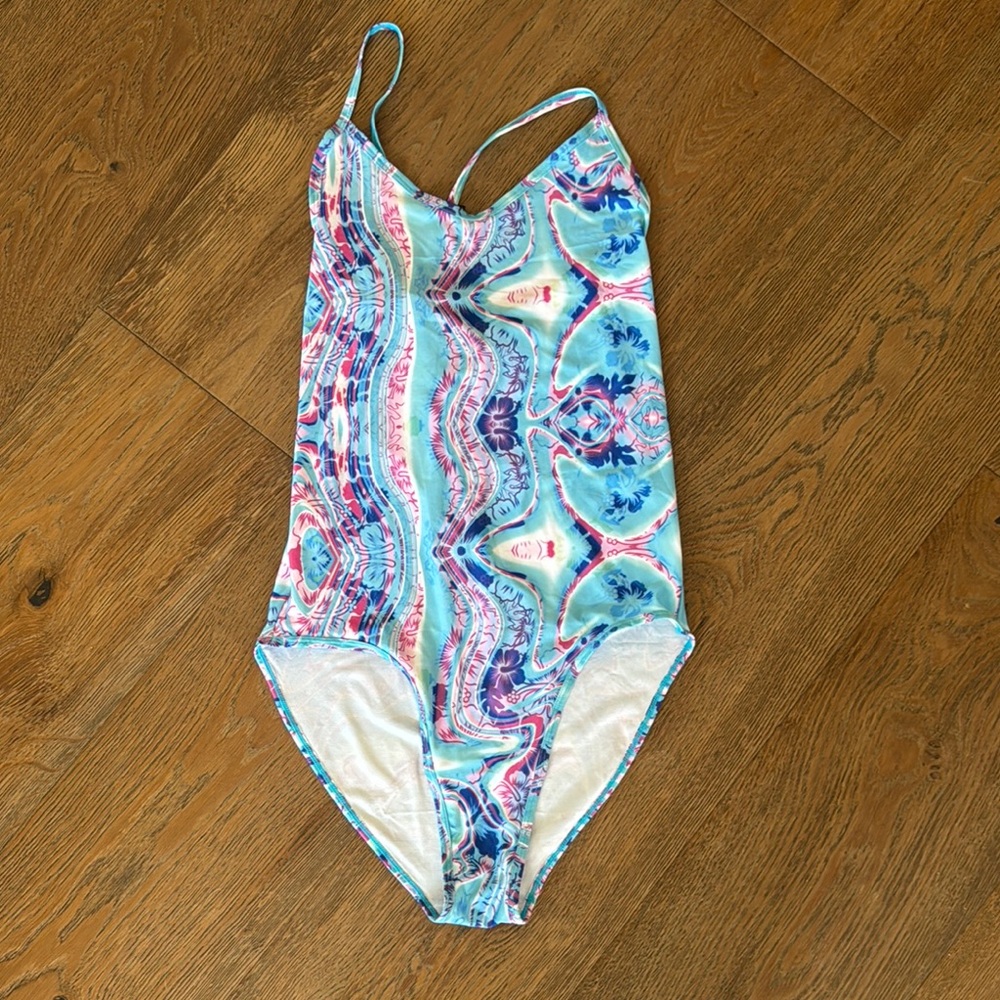 ⚡️ BNWT Ethika bodysuit One-Piece - Blue and Pink